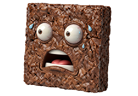 Panicked Brownie