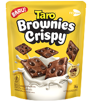 Taro Brownies Crispy 35gr Pack