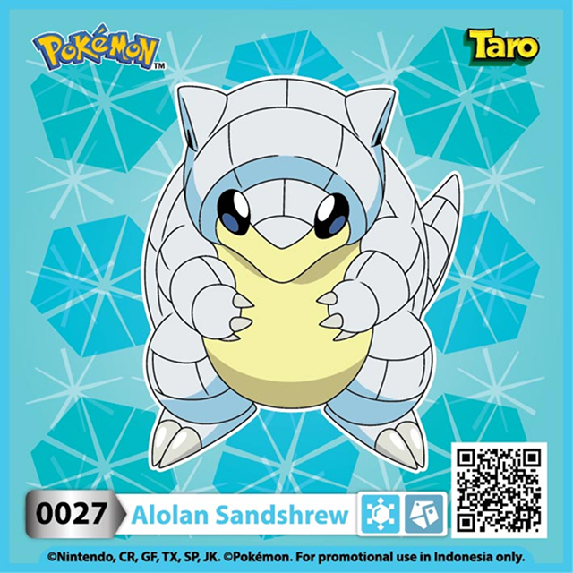 Sandshrew bentuk Alolan